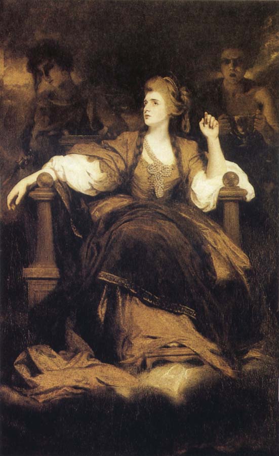 Sir Joshua Reynolds Sarah Siddons as the Traginc Muse